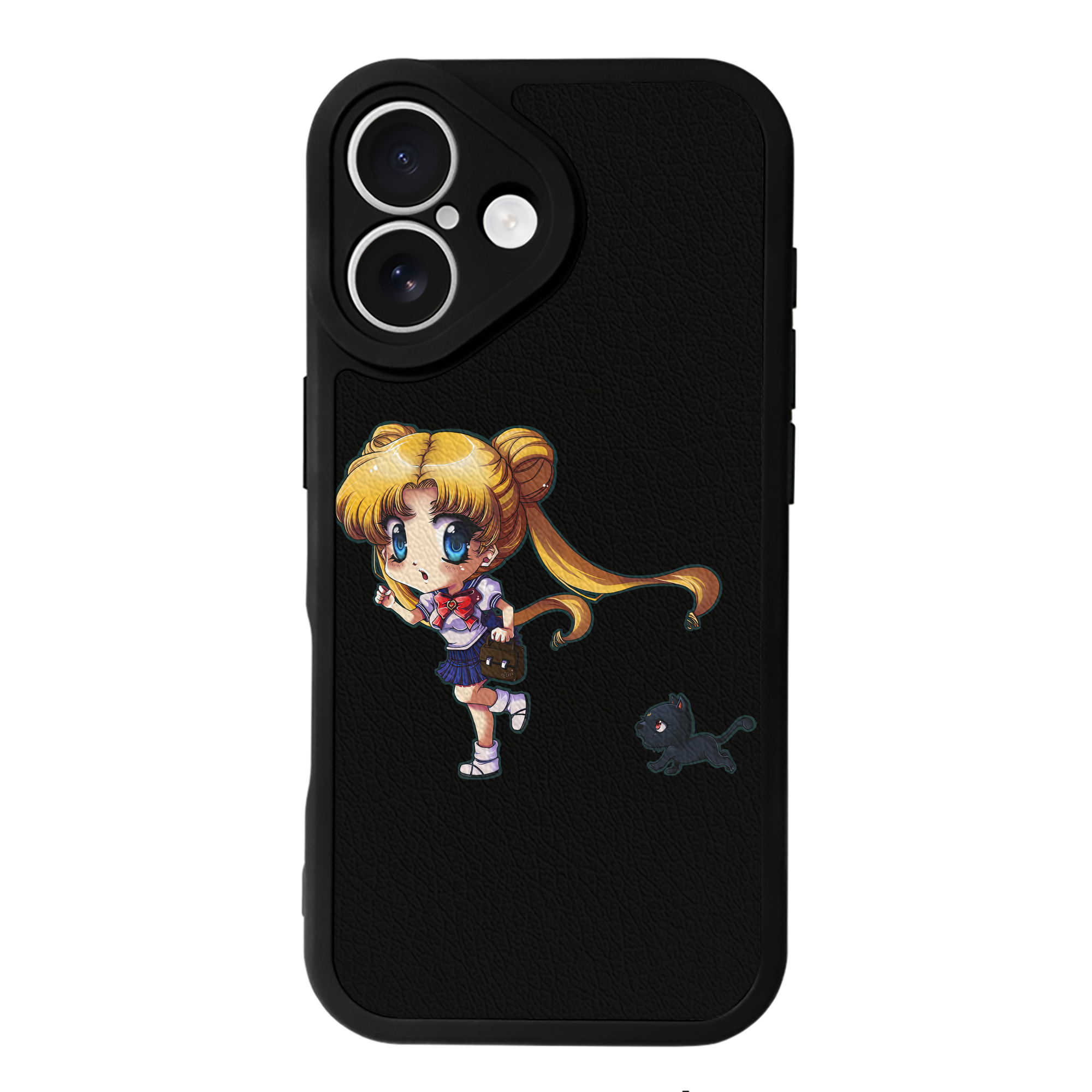 （画像用） 美少女戦士セーラームーン 愛野 美奈子 あいの みなこ Sailor Moon Aino Minako 【iPhone 16シリーズ対応】シリコンスマホケース（レザー調） 材質：シリコン
